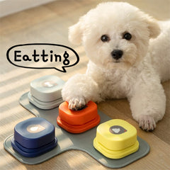 4 Colors Pet Communication Talking Button Toy