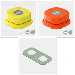 4 Colors Pet Communication Talking Button Toy