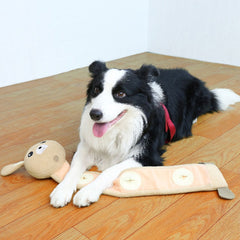 Dogs Sniff Toys  And Vocalization