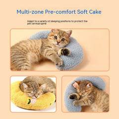 Dog Cat Sleeping  Plush Pillow