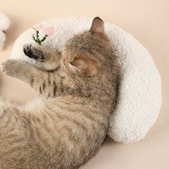 Dog Cat Sleeping  Plush Pillow