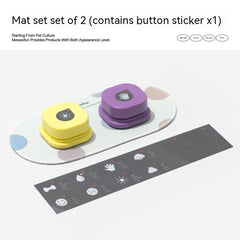 4 Colors Pet Communication Talking Button Toy
