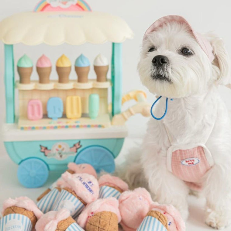 Paper Dogs And Cats Hide Ice Cream Toys
