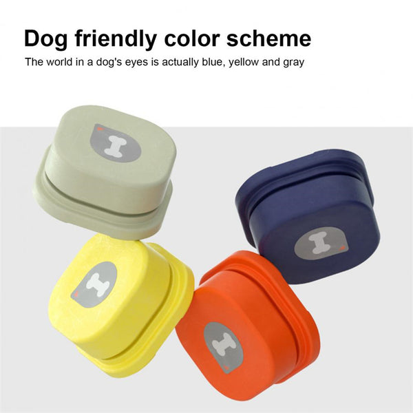 4 Colors Pet Communication Talking Button Toy