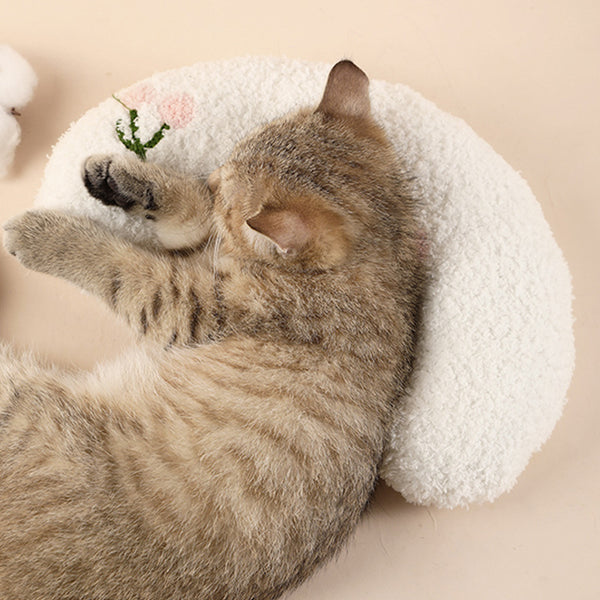 Dog Cat Sleeping  Plush Pillow